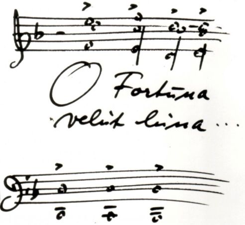 O Fortuna Inzipit