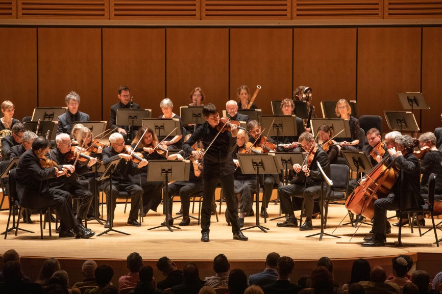 Joshua Bell y Academy St.Martin in the Fields, foto Daniel Azoulay